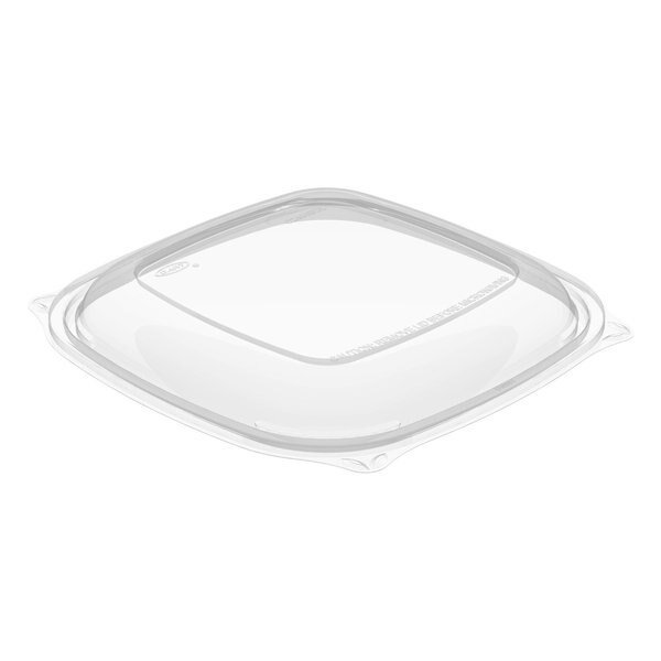 PresentaBowls Pro Square Lids f/24-32oz Bowls, Clear, 8.5x8.5, PK252, Dart, Mfr#: C2464BDL